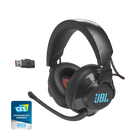 JBL Quantum 610 Wireless - Black - Wireless over-ear gaming headset - Hero